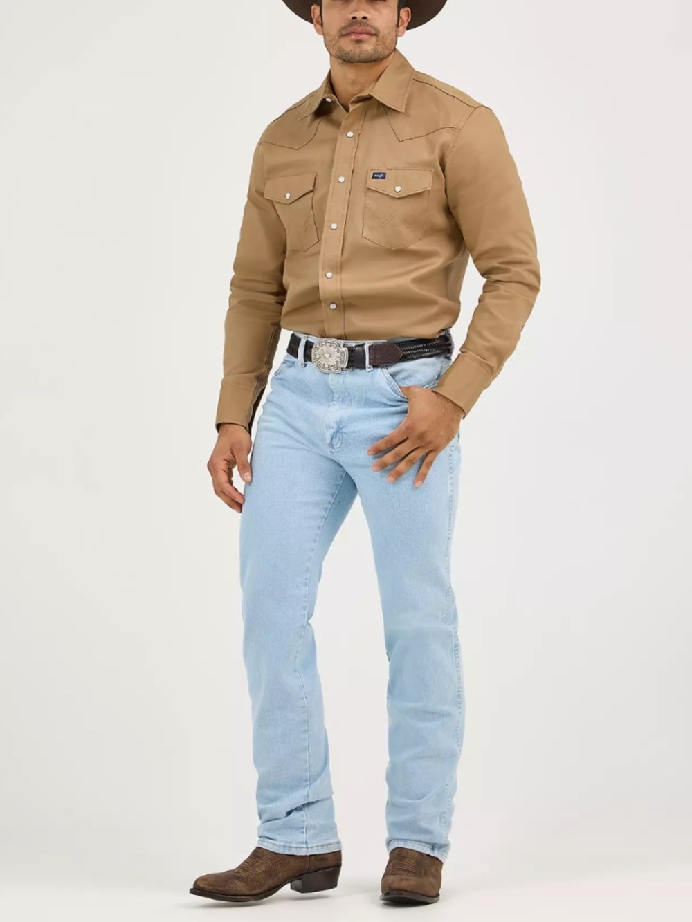 WRANGLER® COWBOY CUT® SLIM FIT ACTIVE FLEX JEANS